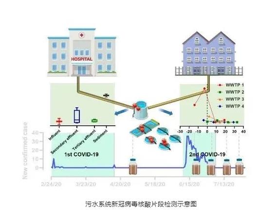 清華大學環境學院黃霞團隊在污水中新冠病毒研究方面取得新進展